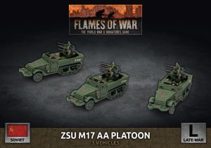 Soviet ZSU M17 Anti-Aircraft Platoon 1