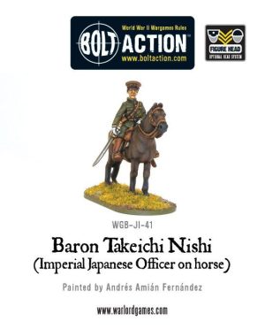 Imperial Japanese Baron Nishi (mounted) 1