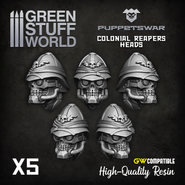 Colonial Reapers Heads 1