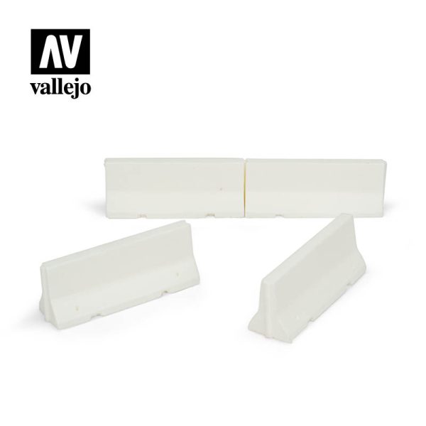 Vallejo Scenics - 1:35 Concrete Barriers 2
