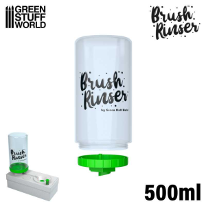Brush Rinser Bottle 500ml: Green 1