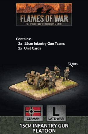 German 15cm Infantry Gun Platoon 1