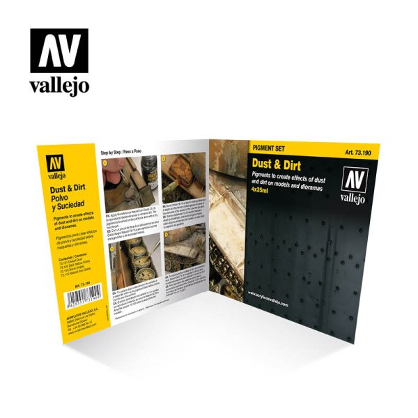 AV Vallejo Pigments Set - Dust & Dirt 2