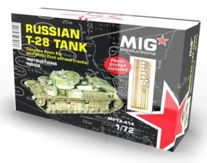 Russian T-28 Tank 1:72 1