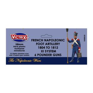 French Napoleonic Foot Artillery 1804-1812 XI System 1