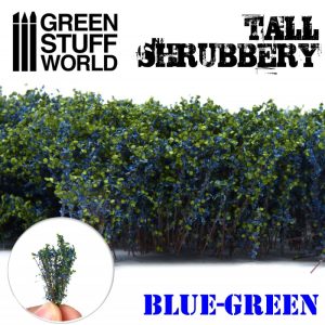 Tall Shrubbery - Blue Green 1