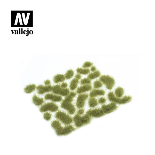 AV Vallejo Scenery - Wild Tuft - Light Green, Medium:4mm 2