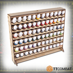 TTCombat & Vallejo Paint Rack 72 1