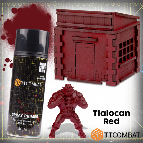 Tlalocan Red Spray Paint 1