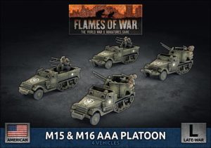 M15/M16 AAA Platoon (x4 vehicles) 1