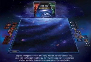 Star Trek Ascendancy: Galaxy Play Mat (36x36) 1