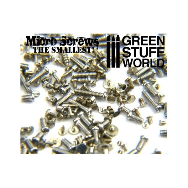1200 Micro Screws - 0.1mm to 1.2mm 2