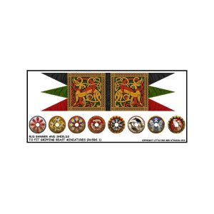 Pagan Rus Banner & Shield Transfers 1