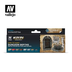 AV Vallejo Wizkids Set - Dungeon Depths 1