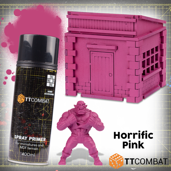 Horrific Pink Spray Paint 1