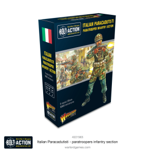 Italian Paracadutisti paratrooper infantry section 1