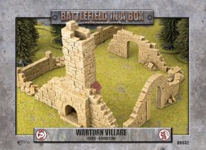 Battlefield in a Box: Wartorn Village Ruins - Sandstone 1
