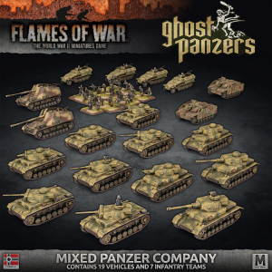 German Mixed Panzer Company Army Deal (Mid-War) 1
