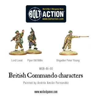 British Commando Characters 1
