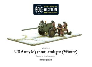 US Army 3-inch anti-tank gun M5 (winter) 1