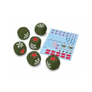 World of Tanks Soviet Dice & Decal Set 1