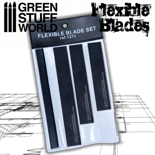 Flexible CLAY blade set 3