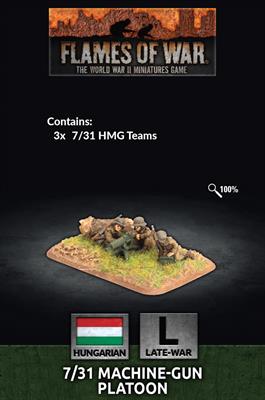 Hungarian 7/31 MG Platoon (x3) 1