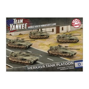 Merkava Tank Platoon (x5 Plastic) 1