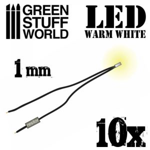 LED Lights Warm White - 1mm 1