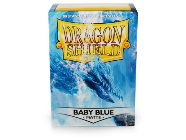 Dragon Shield Sleeves Matte Baby Blue (100) 3