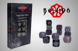 The Shadow Wind Faction Dice Set (Kage Kaze Zoku) 1