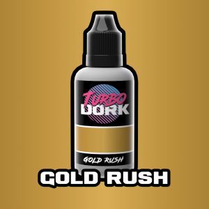 Turbo Dork: Gold Rush Metallic Acrylic Paint 20ml 1