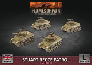 British Stuart Recce Armoured Troop 1