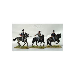 Prussian Napoleonic Mounted Field Officers 1