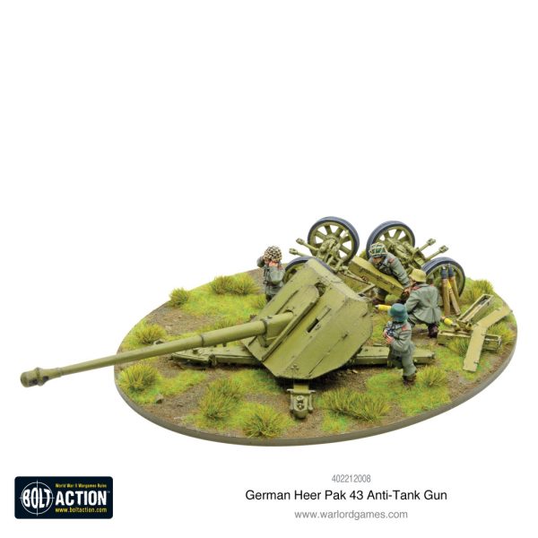 German Heer Pak 43 Anti-Tank Gun 3