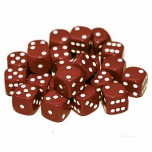 Dice: Brown (12mm) 1