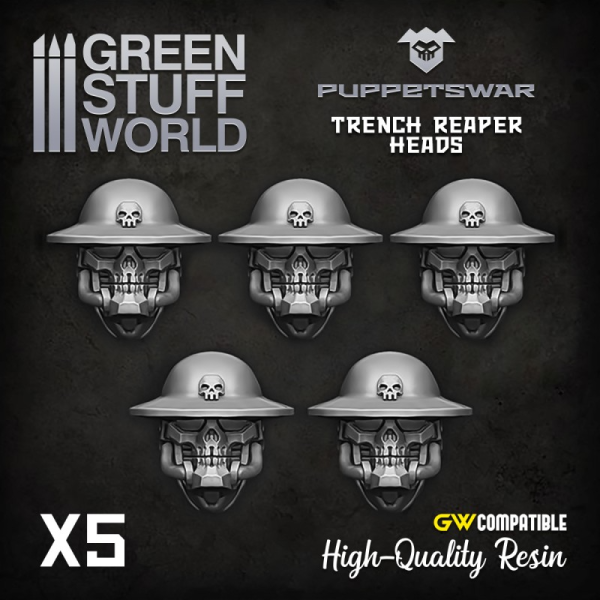 Trench Reaper heads 1