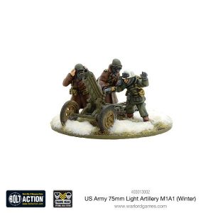 US Army 75mm Light Artillery M1A1 (Winter) 1