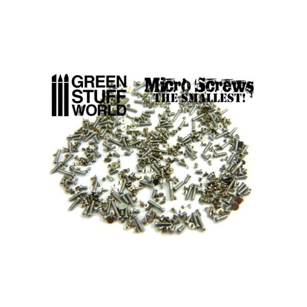 1200 Micro Screws - 0.1mm to 1.2mm 3