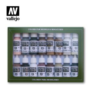 AV Vallejo Model Color Set - Equestrian Colors (x16) 1