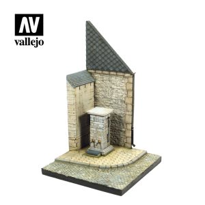 Vallejo Scenics - Scenery: St.Corner w/waterpump Normandy 1