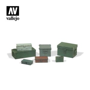 Vallejo Scenics - 1:35 Universal Metal Cases 1