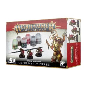 Age of Sigmar: Orruks Gutrippaz + Paint Set 1