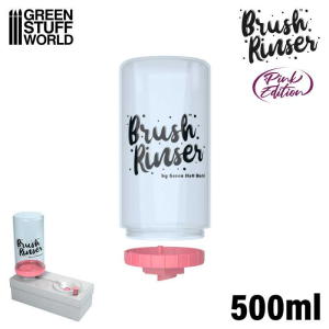 Brush Rinser Bottle 500ml: Rosa 1