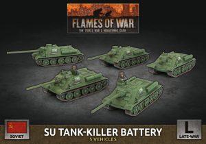 Soviet SU Tank-Killer Battery 1