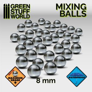 Mixing Paint Steel Bearing Balls in 8mm 1