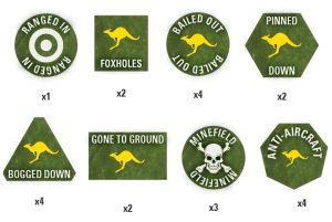 Team Yankee Australian Token Set 1