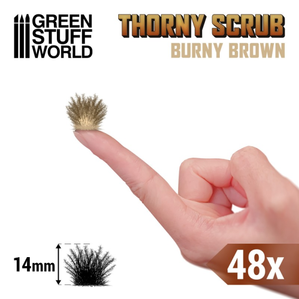 Thorny Scrubs Tufts - Burny Brown 2