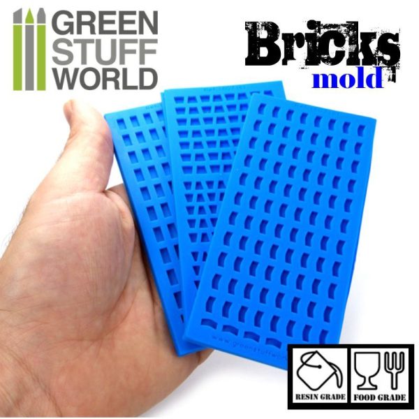 Silicone molds - BRICKs 3