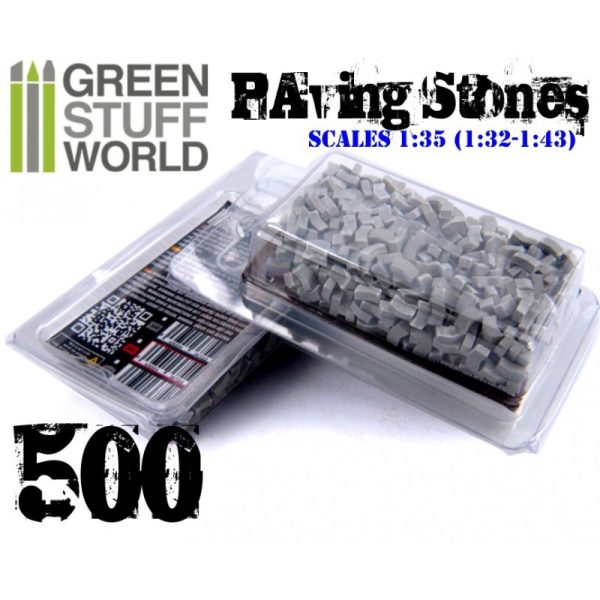 Model Paving Bricks - Grey x500 3